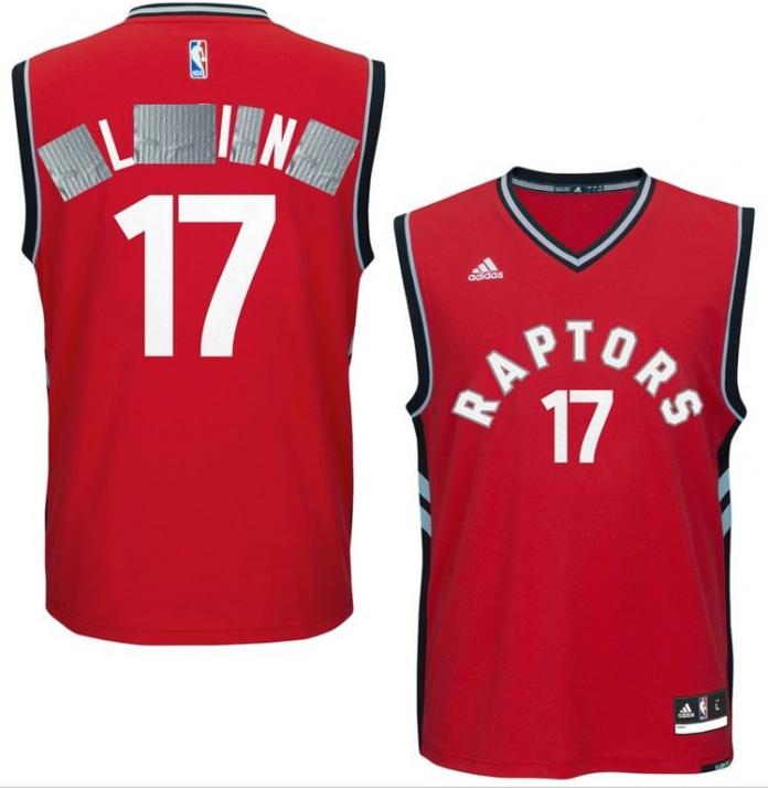 lin raptors jersey